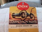 Vintage Cox Competition Parts Weighted Swinging Arm  3250 1 24 Slot 