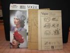 Retro Vogue Vintage Hat Pattern 1940s Style Hats Feathers Netting  Uncut Ff  