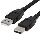 Usb To Usb Cable Usb-a 2 0 Male To Male Data Transfer Cord Type A Hard Drive