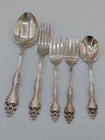 Vintage Antique Oneida Rogers 1881 Flatware Silverware Silverplate Set 5 Pieces 