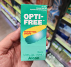 2 Packs Alcon Opti Free Rewetting Drops Replenish Moisturize Sterile 10ml Each