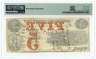 1858 Treasurer Of Lyons City Iowa Ia  5 Obsolete Note Pcgs Au 53  64406 