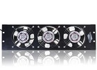 Studio Rackmount Cooling Fan - 3u Exhaust Rack Equipment Gear Server Dj Pa Amp
