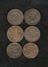  6   Cull Half Cents - Free Ship