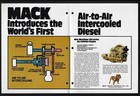 Mack Trucks Maxidyne 300 Series Engine 4 Page Brochure