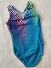 Simone Biles Gk Elite Gymnastics Leotard Point Of Sparkle Sequin Bling Leo Sz Cl