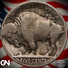 1913 S Type 2 Buffalo Nickel A2525