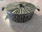 Donald Drumm Aluminum Brutalist Covered Casserole