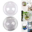 Wall Hanging Plant Flower Pot Viewable Fish Tanks For Home Furnishing Decoration