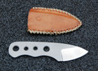 Hand-made Fixed-blade Knife By V e     gene    Harrison W sheath  spider Knives 