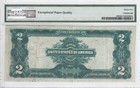 1899  2 Silver Certificate Note Mini Porthole Fr 249 Pmg Vf 35 Epq A10980293