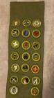 Boy Scout Merit Sash  Very Nice  1940-50 s Era