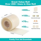 Hydrocolloid Roll For Wound Care  Hydrocolloid Bandages With Self-adhesive  Cut-
