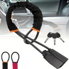 Black Steering Wheel Lock Anti-theft Security System Car Truck Suv Auto Lock