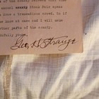 1906 Typed Letter Signed Geo H Strange Booneville Ms To Hon Jeff Truly Fayette