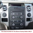 For 2009-2014 Ford F-150 Dual Dv271bt 6 2  Cd dvd Car Stereo radio  Camera   Kit