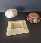 Vintage Ceramic Ashtrays  Set Of Three