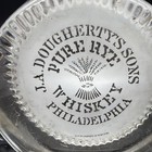 Rare J  A  Dougherty s Sons Whiskey  Paper Weight Pre-prohibition