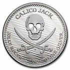 2022 2023 2024 - Jolly Roger Pirate Series -  3  1 Oz Silver Bu Coins W capsules