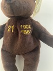 1998 Bamm Beanos Bear -  21 Sammy Sosa - Salvinos Home Run Kings Vintage Plush