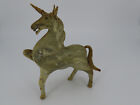 9  Unicorn Vintage Figurine Statue Sculpture Fiberlgass Unusual Unique Free Ship
