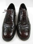 Vintage Johnston   Murphy Wingtip Aristocraft Lace Up Dress Shoes Brown Sz 8d b