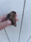 Agate Arrow Head Dagger Antler Knife Native American Traditional Serrated Blade