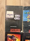 Lot Of 8 Super Nintendo Snes Manual Booklets Bubsy Super Mario Allstars Topgear