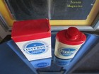 Vintage Listerine Tooth Powder Metal Tin In Original Box
