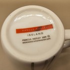 Vtg Marcus Notley 2009 Ireland Shamrock Clover Porcelain Tea Cup Mug Set Of 4