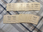 Monopoly Deluxe Edition Property Deeds 28 Cards Complete- Used  filler Set 