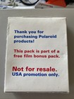 Vintage Unopened Promotional Nos Polaroid 600 Instant Film Exp 01 99 - Wow
