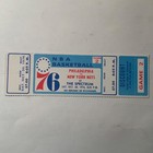 Julius Erving   s 2nd Home Game 5th Nba Game  proof   Ticket   10 30 1976 Vs  Nets