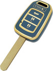 360 Degree Soft Tpu Protector Key Fob Cover Case Fit For Honda 2016-2017 Accord 