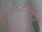 Dance Ballet Pink Leotard Xxs 2 3 Toddler Size Danskin Sleeves To Elbow