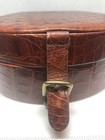 Vintage Allen Solly England Leather Collar Box In New Condition