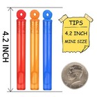 32piece 8 Colors Mini Bubble Wands Assortment Party Favors Toys For Kids Chil   