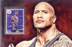 Dwayne Johnson    the Rock    Autograph  13x19 Framed Photo Signed Card Auto Wwe Coa