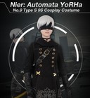 No 9 Type S Cosplay Costume With Bag Gloves Eyepatch