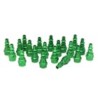 Milton   Colorfit   Plugs  a-style  Green  - 1 4  Npt Female  box Of 20 