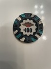 Tropicana Ac  100 2 Nd Issue Casino Chip     Rare  