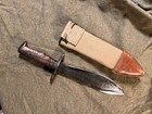 1918 U s  Bolo Plumb Fighting Knife Mod 1917 W  Scabbard