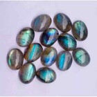  wholesale  Natural Labradorite Cabochon  Oval Shape Loose Gemstone
