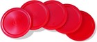 Pack Of 5 Red 2-inch Mini Air Hockey Table Pucks 2 5-inch  2 5-inch 
