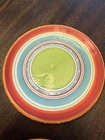 Set Of 4 Nancy Green Certified International Tequilla Sunrise Dinner Plates 11 