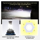6-sided 9005 Hb3 Led Headlight Bulbs High Beam Conversion Kit 6000k 360000lm 2x