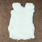Real Rabbit Fur Real Fur Carpet Rug Throw Leather Pelt Cosy Suitable Craf 8-14  