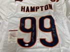 Dan Hampton Bears Autographed Signed Jersey Jsa Coa Sbxx Hof 2002 White