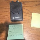 Motorola Minitor V Black Vhf Pager 0 5w A03kms7238bc   Rld1024a 2003