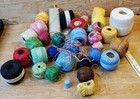 Lot Of Crochet Thread 30  Small Skeins Variety Of Colors